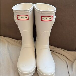Hunter Classic White Boots